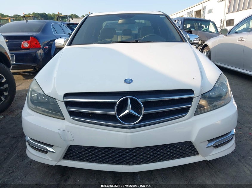 2014 Mercedes-benz C class VIN WDDGF4HB0EG248747 IAAI salvage auction — NORMAL WEAR, Clear (North Carolina), sold $1,050 on 2026-07-23 (photo 6)