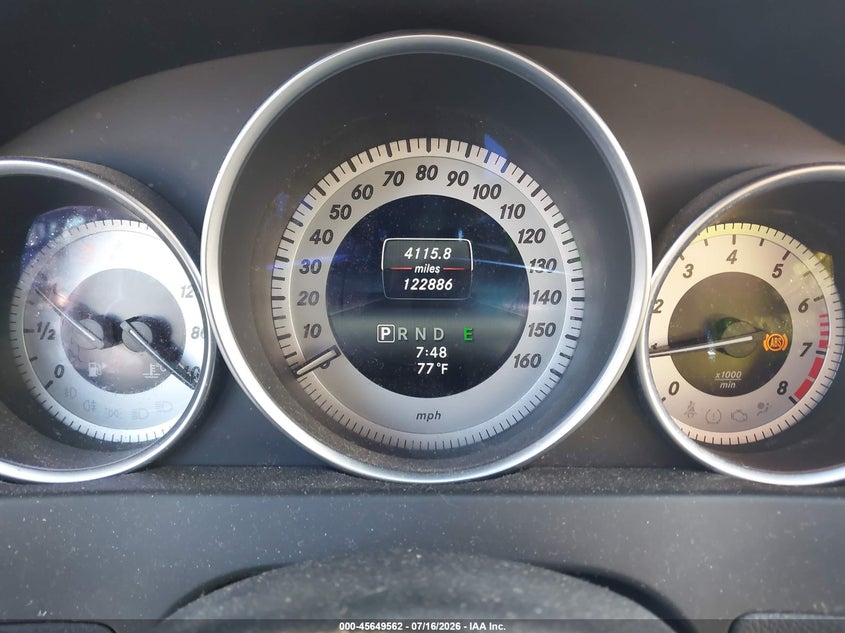 2014 Mercedes-benz C class VIN WDDGF4HB0EG248747 IAAI salvage auction — NORMAL WEAR, Clear (North Carolina), sold $1,050 on 2026-07-23 (photo 7)