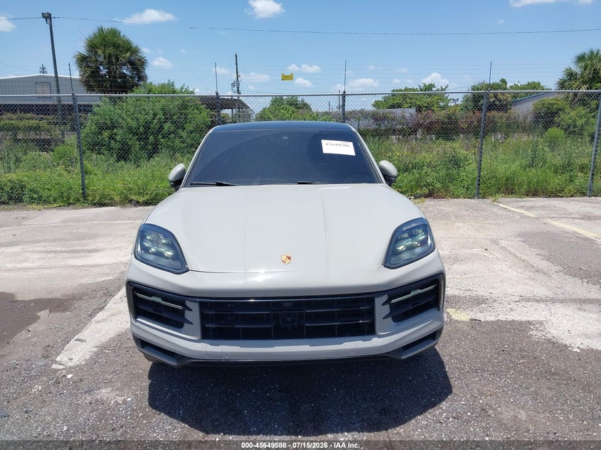2024 Porsche Cayenne VIN WP1BA2AY1RDA52862 IAAI salvage auction — FRONT END, Clear (Florida), sold $20,600 on 2026-07-29 (photo 6)