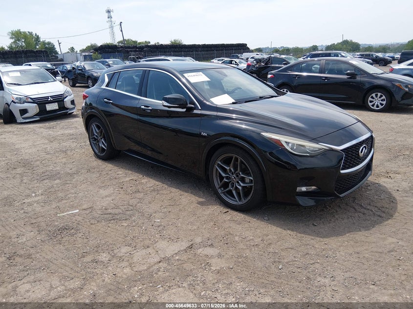 2017 Infiniti Qx30 VIN SJKCH5CP9HA024070 IAAI salvage auction — NORMAL WEAR, Salvage Title, sold $5,100 on 2026-07-24 (photo 1)