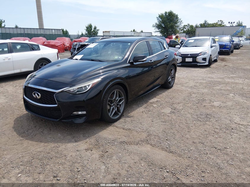 2017 Infiniti Qx30 VIN SJKCH5CP9HA024070 IAAI salvage auction — NORMAL WEAR, Salvage Title, sold $5,100 on 2026-07-24 (photo 2)