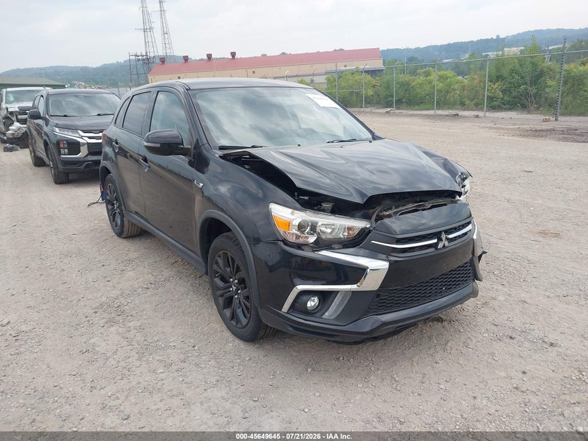 2018 Mitsubishi Outlander VIN JA4AR3AU1JU008822 IAAI salvage auction — FRONT END, Salvage (Pennsylvania), sold $2,000 on 2026-07-26 (photo 1)