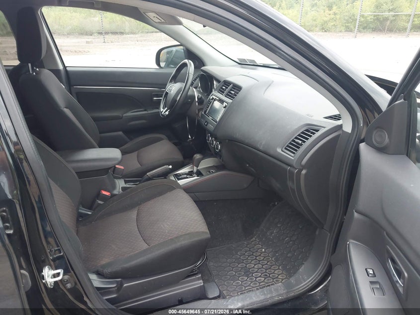 2018 Mitsubishi Outlander VIN JA4AR3AU1JU008822 IAAI salvage auction — FRONT END, Salvage (Pennsylvania), sold $2,000 on 2026-07-26 (photo 5)