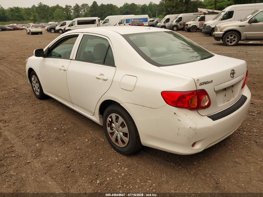 2010 Toyota Corolla VIN 2T1BU4EE1AC275070 IAAI salvage auction — NORMAL WEAR, Clear (New York), sold $1,050 on 2026-07-22 (photo 3)