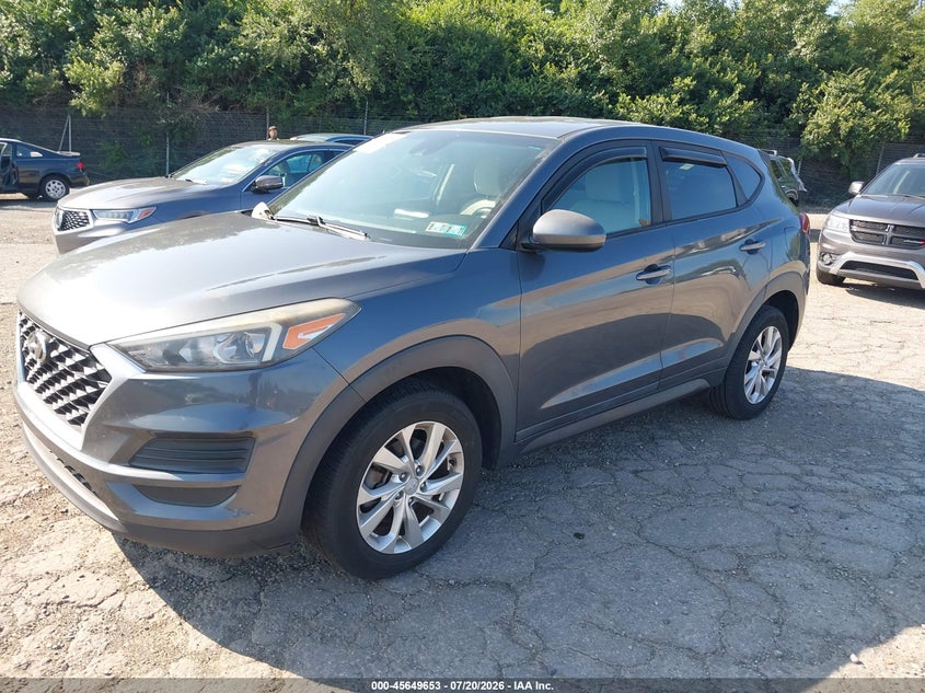 2019 Hyundai Tucson VIN KM8J2CA48KU889624 IAAI salvage auction — NORMAL WEAR, Clear (Pennsylvania), sold $3,700 on 2026-07-31 (photo 2)