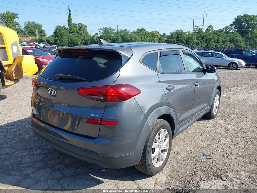 2019 Hyundai Tucson VIN KM8J2CA48KU889624 IAAI salvage auction — NORMAL WEAR, Clear (Pennsylvania), sold $3,700 on 2026-07-31 (photo 4)