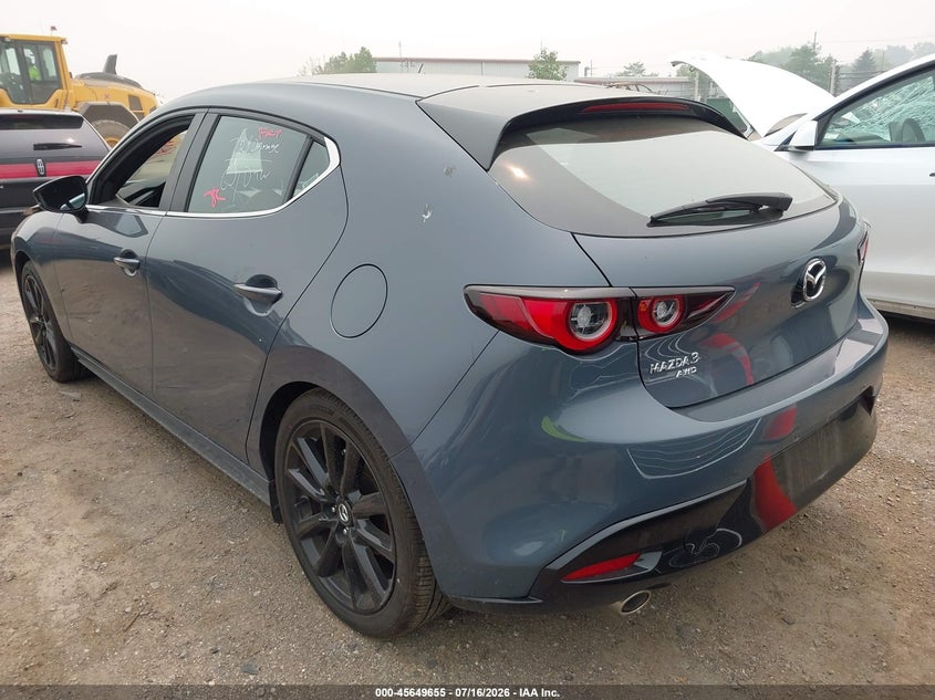 2026 Mazda 3 VIN JM1BPBLL1T1862244 IAAI salvage auction — RIGHT FRONT, Clear (North Carolina), sold $13,875 on 2026-07-30 (photo 3)