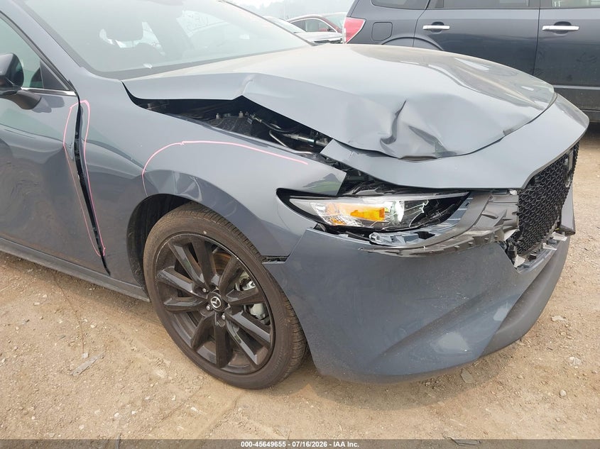 2026 Mazda 3 VIN JM1BPBLL1T1862244 IAAI salvage auction — RIGHT FRONT, Clear (North Carolina), sold $13,875 on 2026-07-30 (photo 6)
