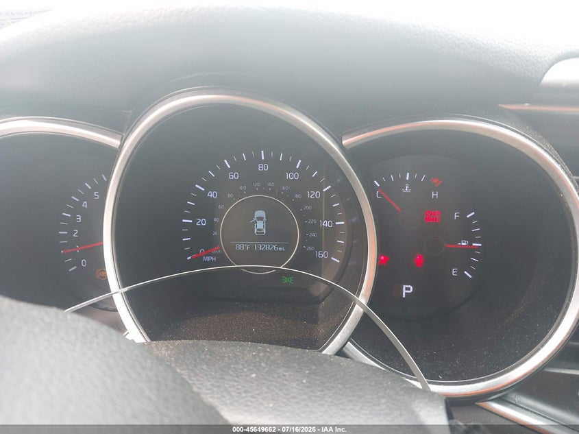 2015 Kia Optima VIN 5XXGM4A76FG425008 IAAI salvage auction — LEFT FRONT, Salvage Title, sold $425 on 2026-08-02 (photo 7)