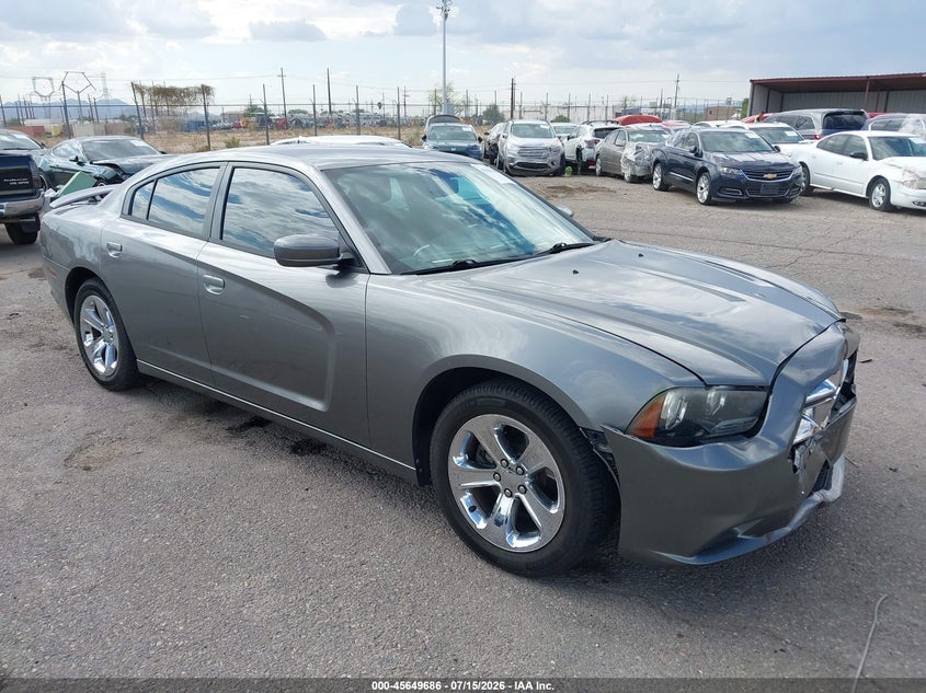 2012 Dodge Charger VIN 2C3CDXHG5CH260992 IAAI salvage auction — FRONT END, Salvage (Arizona), sold $875 on 2026-07-29 (photo 1)