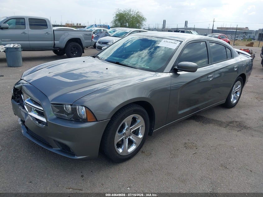 2012 Dodge Charger VIN 2C3CDXHG5CH260992 IAAI salvage auction — FRONT END, Salvage (Arizona), sold $875 on 2026-07-29 (photo 2)