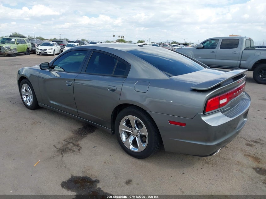 2012 Dodge Charger VIN 2C3CDXHG5CH260992 IAAI salvage auction — FRONT END, Salvage (Arizona), sold $875 on 2026-07-29 (photo 3)