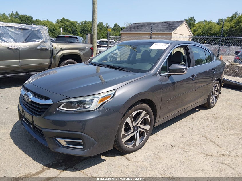 2020 Subaru LEGACY VIN 4S3BWAN62L3008095 IAAI salvage auction — REAR END, Salvage Title, sold $4,050 on 2026-07-31 (photo 2)