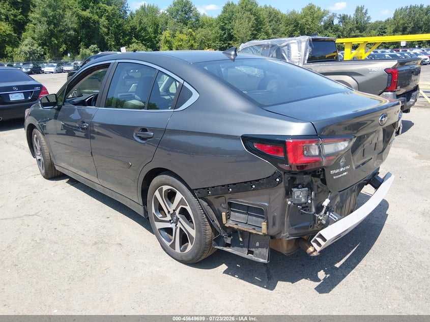 2020 Subaru LEGACY VIN 4S3BWAN62L3008095 IAAI salvage auction — REAR END, Salvage Title, sold $4,050 on 2026-07-31 (photo 3)