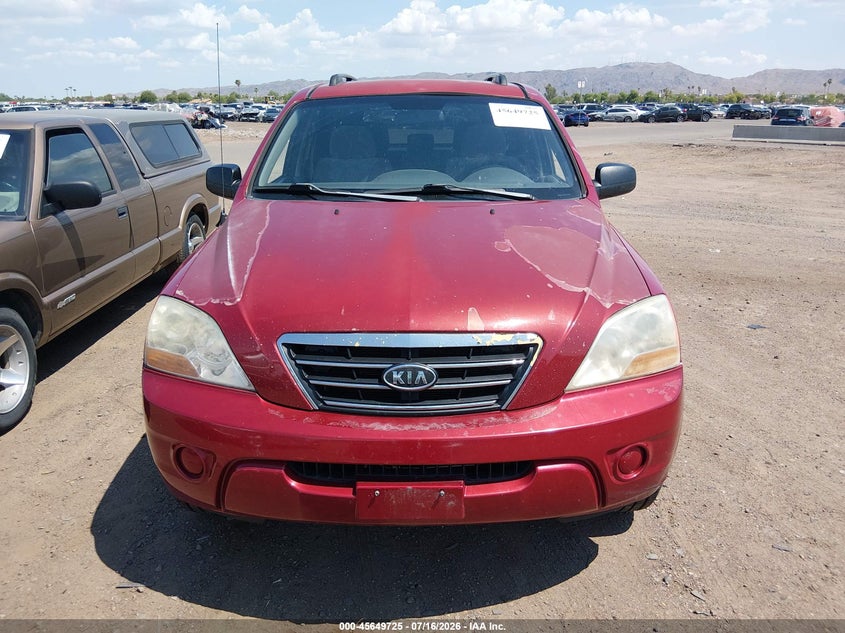 2008 Kia Sorento VIN KNDJC735485854161 IAAI salvage auction — NORMAL WEAR, Clear (Colorado), sold $25 on 2026-07-28 (photo 6)