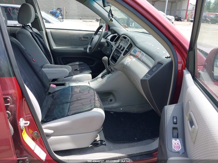 2007 Toyota Highlander VIN JTEHP21A770207606 IAAI salvage auction — NORMAL WEAR, Original (Maine), sold $200 on 2026-07-27 (photo 5)