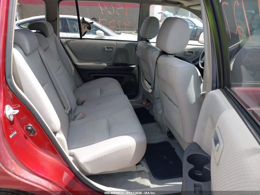 2007 Toyota Highlander VIN JTEHP21A770207606 IAAI salvage auction — NORMAL WEAR, Original (Maine), sold $200 on 2026-07-27 (photo 8)
