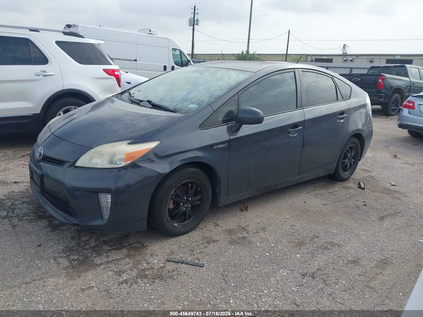 2012 Toyota Prius VIN JTDKN3DU2C1489279 IAAI salvage auction — NORMAL WEAR, Original (Texas), sold $1,900 on 2026-07-22 (photo 2)