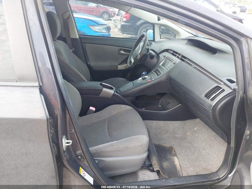 2012 Toyota Prius VIN JTDKN3DU2C1489279 IAAI salvage auction — NORMAL WEAR, Original (Texas), sold $1,900 on 2026-07-22 (photo 5)