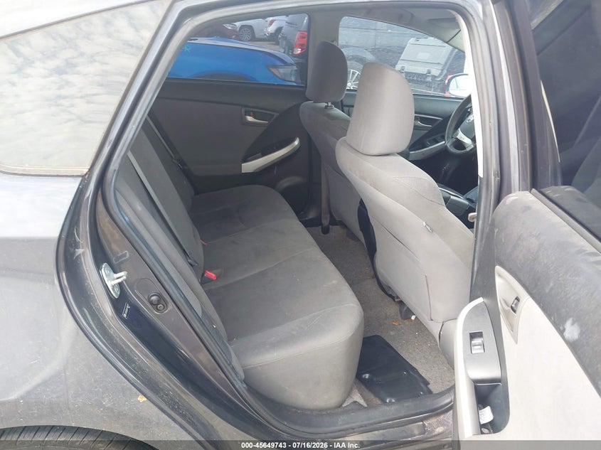 2012 Toyota Prius VIN JTDKN3DU2C1489279 IAAI salvage auction — NORMAL WEAR, Original (Texas), sold $1,900 on 2026-07-22 (photo 8)