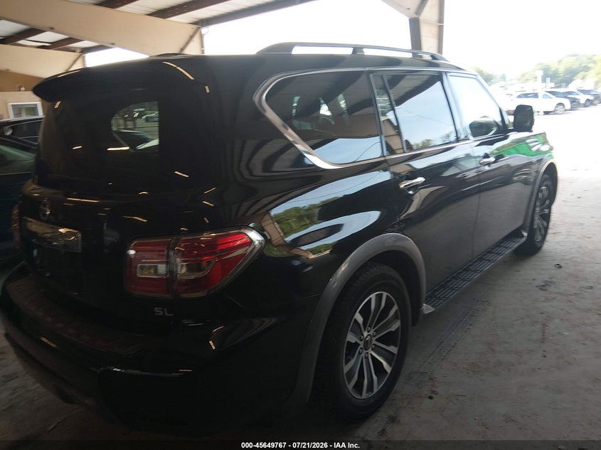 2020 Nissan Armada VIN JN8AY2ND4L9107139 IAAI salvage auction — SIDE, Salvage (Tennessee), sold $4,750 on 2026-07-28 (photo 4)