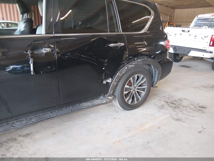 2020 Nissan Armada VIN JN8AY2ND4L9107139 IAAI salvage auction — SIDE, Salvage (Tennessee), sold $4,750 on 2026-07-28 (photo 6)