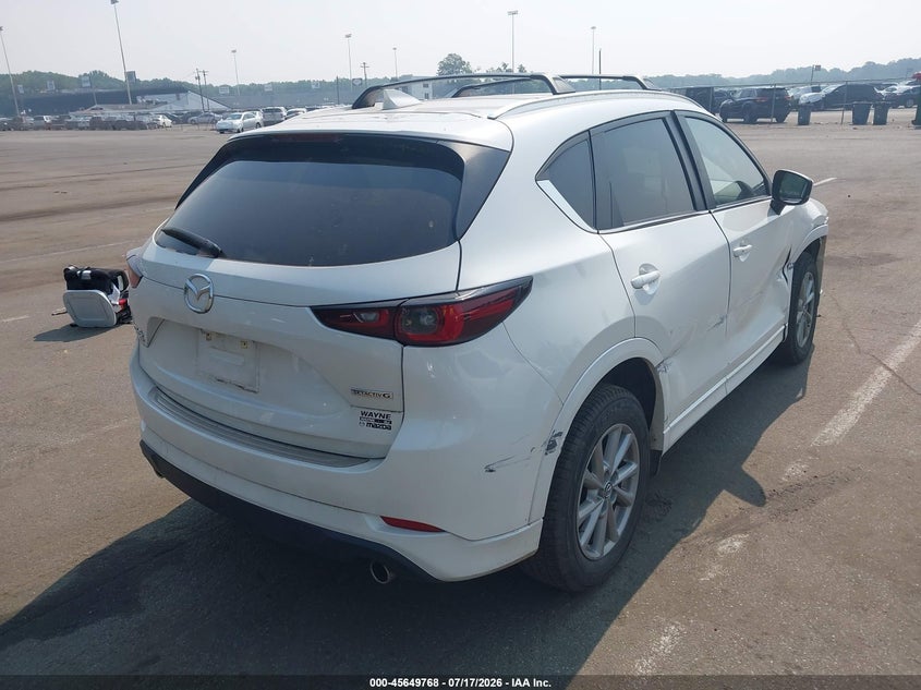 2025 Mazda Cx-5 VIN JM3KFBCL8S0570699 IAAI salvage auction — THEFT, Wait Title, sold $25 on 2026-10-12 (photo 4)