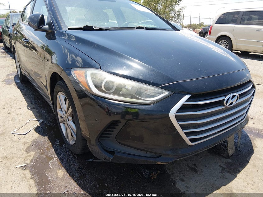 2017 Hyundai Elantra VIN KMHD84LF9HU098351 IAAI salvage auction — NORMAL WEAR, Clear (New Mexico), sold $25 on 2026-07-29 (photo 6)