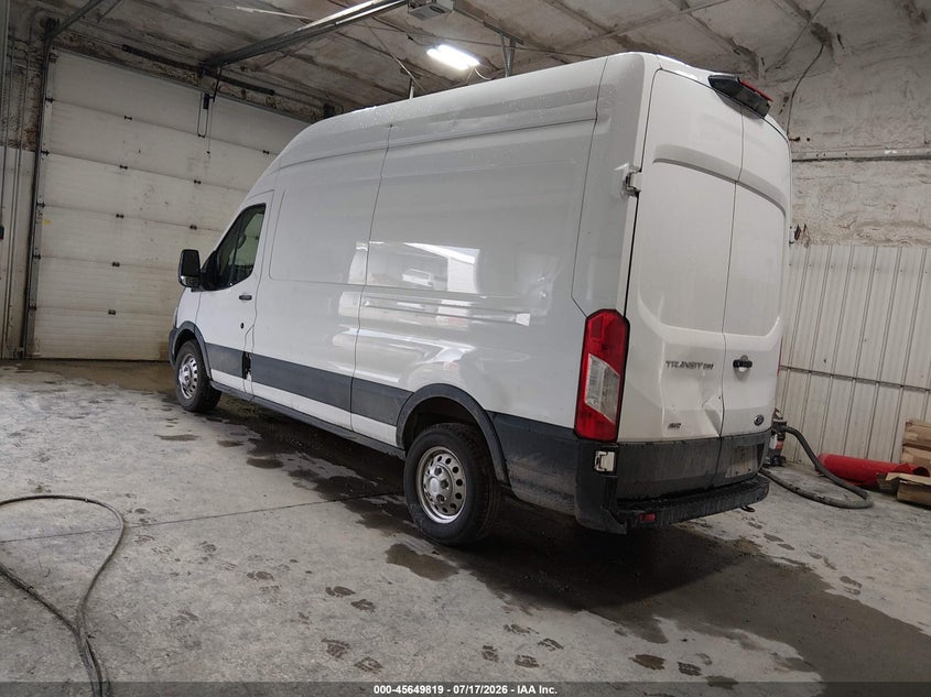 2022 Ford Transit VIN 1FTBR2X84NKA63863 IAAI salvage auction — FRONT END, Enterprise Vehicles Clear Only (Alaska), sold $18,600 on 2026-07-29 (photo 3)