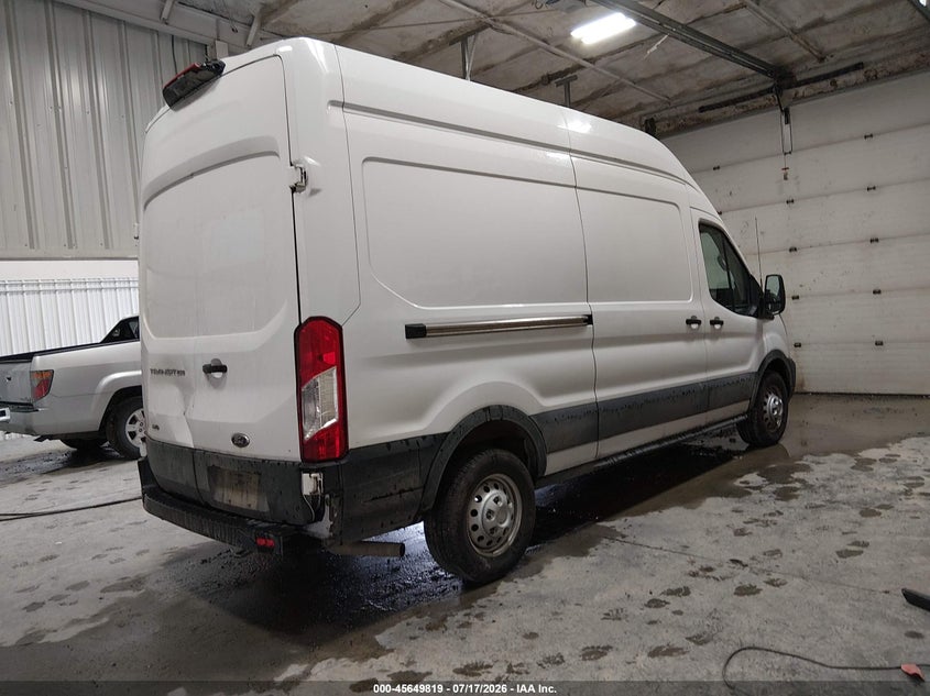 2022 Ford Transit VIN 1FTBR2X84NKA63863 IAAI salvage auction — FRONT END, Enterprise Vehicles Clear Only (Alaska), sold $18,600 on 2026-07-29 (photo 4)