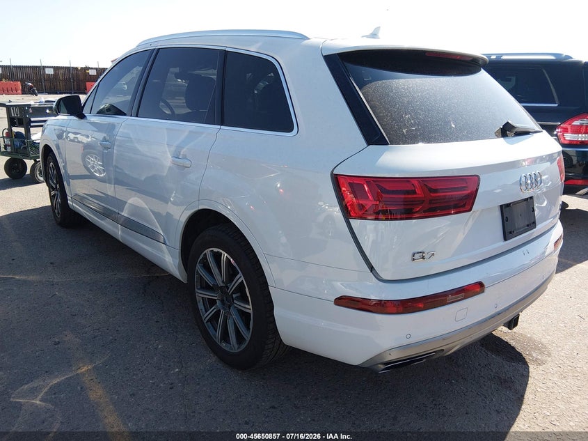 2017 Audi Q7 VIN WA1LAAF73HD016275 IAAI salvage auction — NORMAL WEAR, Clear (Colorado), sold $525 on 2026-07-28 (photo 3)