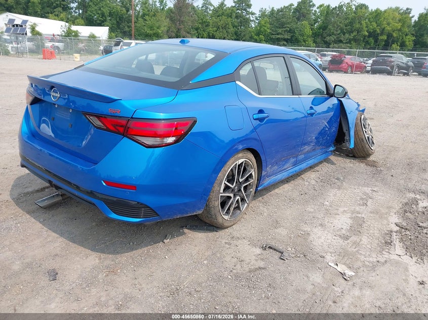 2025 Nissan Sentra VIN 3N1AB8DV9SY311201 IAAI salvage auction — RIGHT FRONT, Enterprise Vehicles Clear Only (Virginia), sold $12,000 on 2026-07-24 (photo 4)