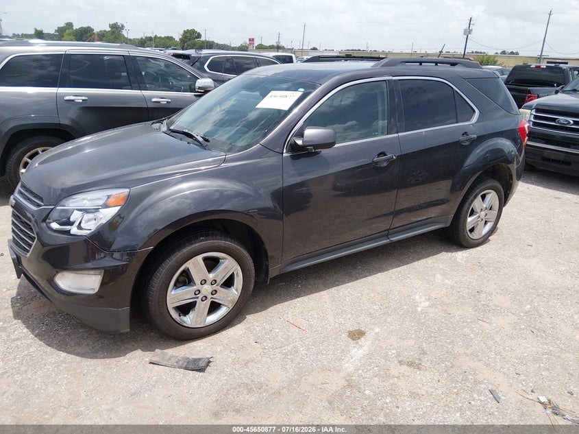 2016 Chevrolet Equinox VIN 2GNALCEK2G6166469 IAAI salvage auction — FRONT END, Original (Texas), sold $1,050 on 2026-07-23 (photo 2)