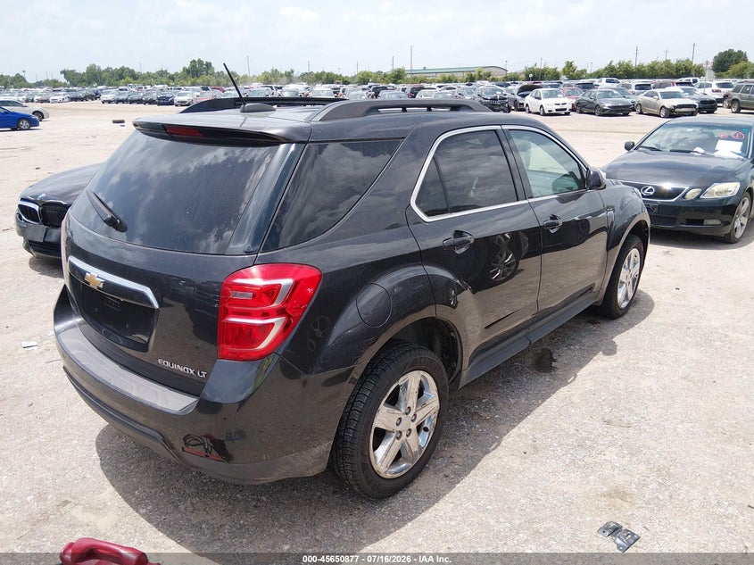 2016 Chevrolet Equinox VIN 2GNALCEK2G6166469 IAAI salvage auction — FRONT END, Original (Texas), sold $1,050 on 2026-07-23 (photo 4)