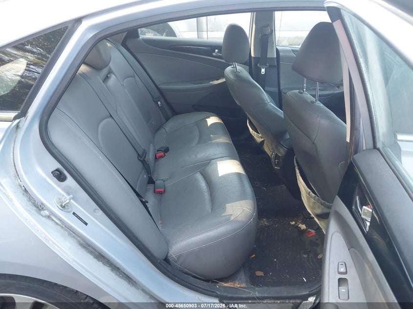 2013 Hyundai Sonata VIN 5NPEC4AC5DH596311 IAAI salvage auction — REAR END, Parts Only Bos (South Carolina), sold $25 on 2026-07-28 (photo 8)