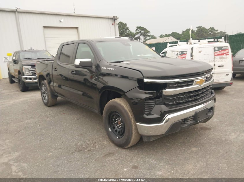 2025 Chevrolet Silverado 1500 VIN 1GCPKKEK8SZ299346 IAAI salvage auction — FRONT END, Mv-907A (New York), sold $10,800 on 2026-07-30 (photo 1)