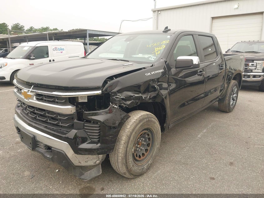 2025 Chevrolet Silverado 1500 VIN 1GCPKKEK8SZ299346 IAAI salvage auction — FRONT END, Mv-907A (New York), sold $10,800 on 2026-07-30 (photo 2)