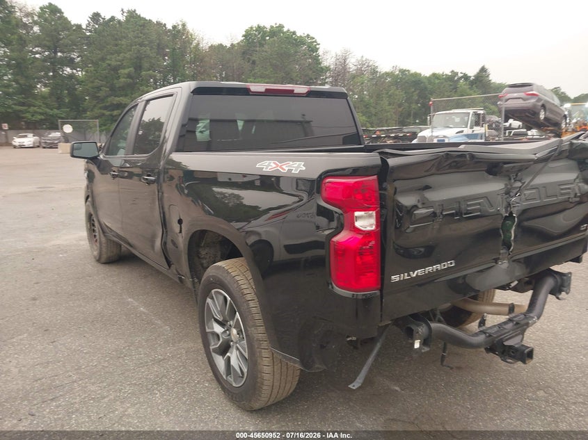 2025 Chevrolet Silverado 1500 VIN 1GCPKKEK8SZ299346 IAAI salvage auction — FRONT END, Mv-907A (New York), sold $10,800 on 2026-07-30 (photo 3)