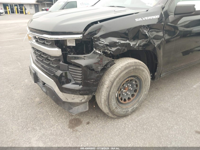 2025 Chevrolet Silverado 1500 VIN 1GCPKKEK8SZ299346 IAAI salvage auction — FRONT END, Mv-907A (New York), sold $10,800 on 2026-07-30 (photo 6)