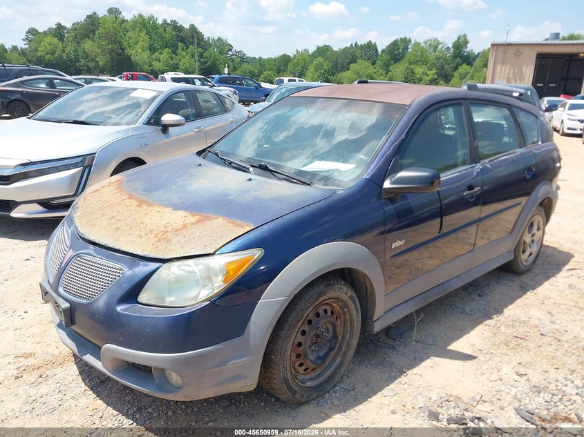 2005 Pontiac Vibe VIN 5Y2SL63845Z449964 IAAI salvage auction — NORMAL WEAR, Clear-Dealer Only (North Carolina), sold $425 on 2026-07-27 (photo 2)