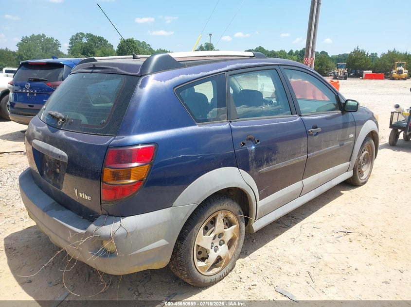 2005 Pontiac Vibe VIN 5Y2SL63845Z449964 IAAI salvage auction — NORMAL WEAR, Clear-Dealer Only (North Carolina), sold $425 on 2026-07-27 (photo 4)