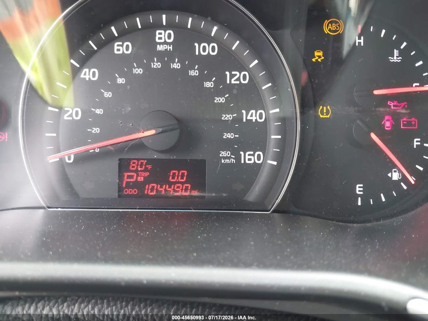 2014 Kia Sorento VIN 5XYKT3A65EG445212 IAAI salvage auction — NORMAL WEAR, Clear (Connecticut), sold $925 on 2026-07-23 (photo 7)