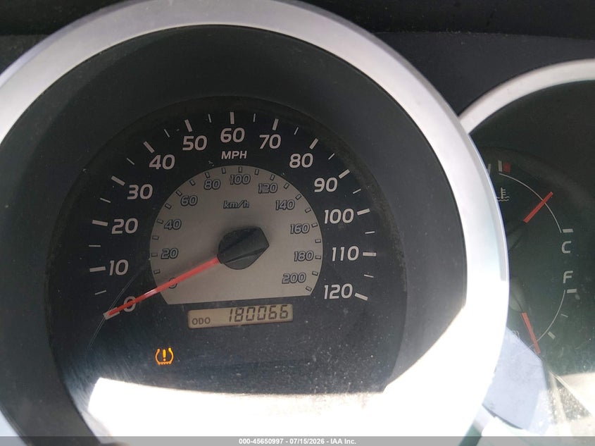 2007 Toyota Tacoma VIN 5TETU62N57Z341241 IAAI salvage auction — NORMAL WEAR, Clear (Nevada), sold $3,600 on 2026-07-31 (photo 7)