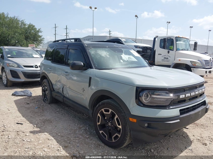 2022 Ford Bronco sport VIN 3FMCR9C63NRD82700 — IAAI salvage auction photo