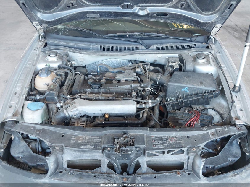 2003 Volkswagen Gti VIN 9BWDE61J534013925 IAAI salvage auction — NORMAL WEAR, Clear - Dealer Only (California), sold $375 on 2026-07-21 (photo 9)