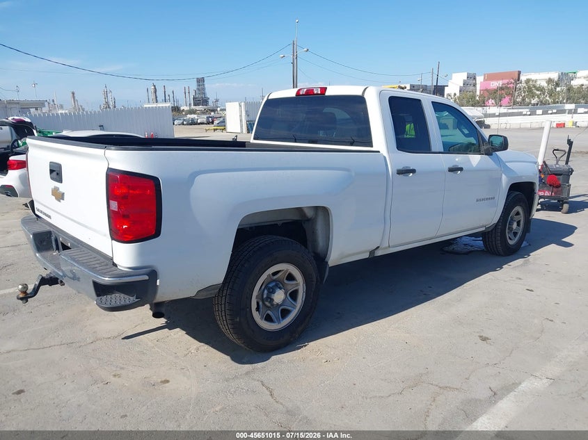 2016 Chevrolet Silverado VIN 1GCRCNECXGZ372675 IAAI salvage auction — REAR END, Salvage Title, sold $5,100 on 2026-07-31 (photo 4)