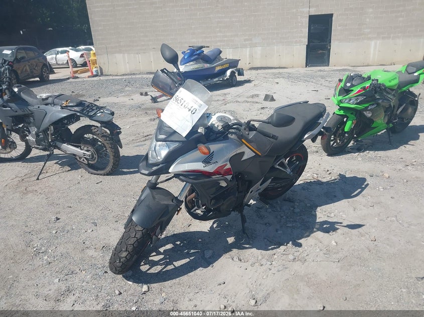 2014 Honda Cb VIN MLHPC4666E5100507 IAAI salvage auction — NORMAL WEAR, Clear (Virginia), sold $525 on 2026-07-24 (photo 2)