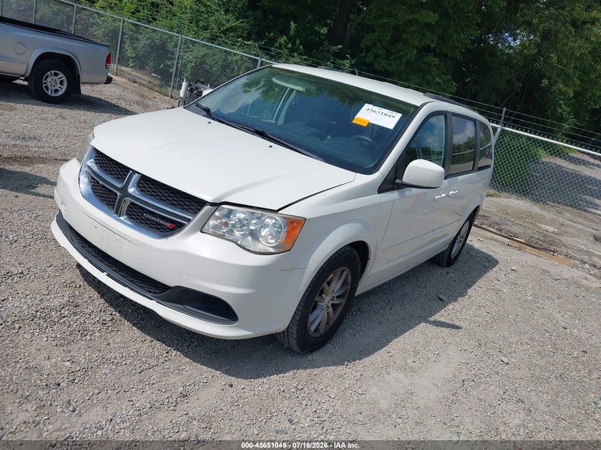 2013 Dodge Caravan VIN 2C4RDGCG4DR748503 IAAI salvage auction — RIGHT FRONT, Salvage (Ohio), sold $475 on 2026-07-31 (photo 2)