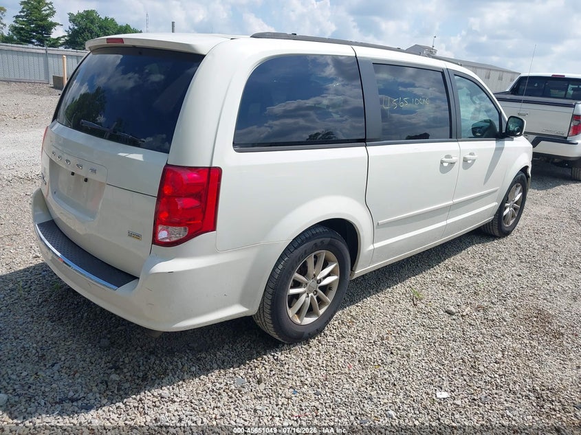 2013 Dodge Caravan VIN 2C4RDGCG4DR748503 IAAI salvage auction — RIGHT FRONT, Salvage (Ohio), sold $475 on 2026-07-31 (photo 4)