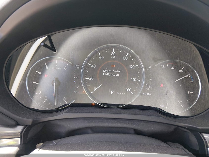 2021 Mazda Cx-5 VIN JM3KFBAYXM0377262 IAAI salvage auction — SIDE, Salvage (California), sold $5,400 on 2026-08-02 (photo 7)